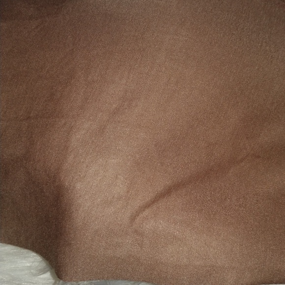 Brown polyester jeweled scarf - Picture 3 of 4